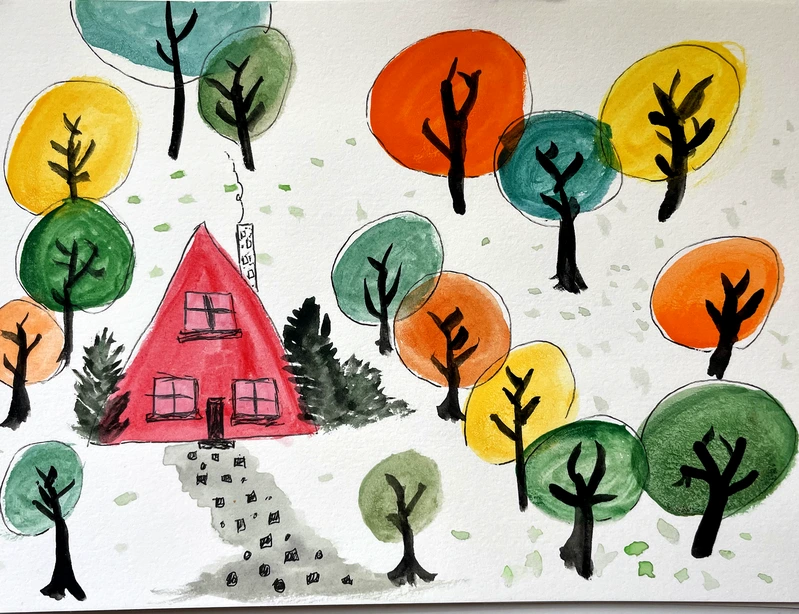 Cottage in the Woods